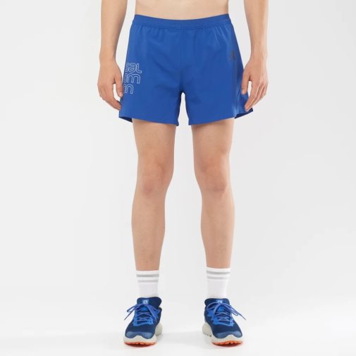 Bermudas Salomon Cross 5'' Hombre Azules | MX IJKQ821